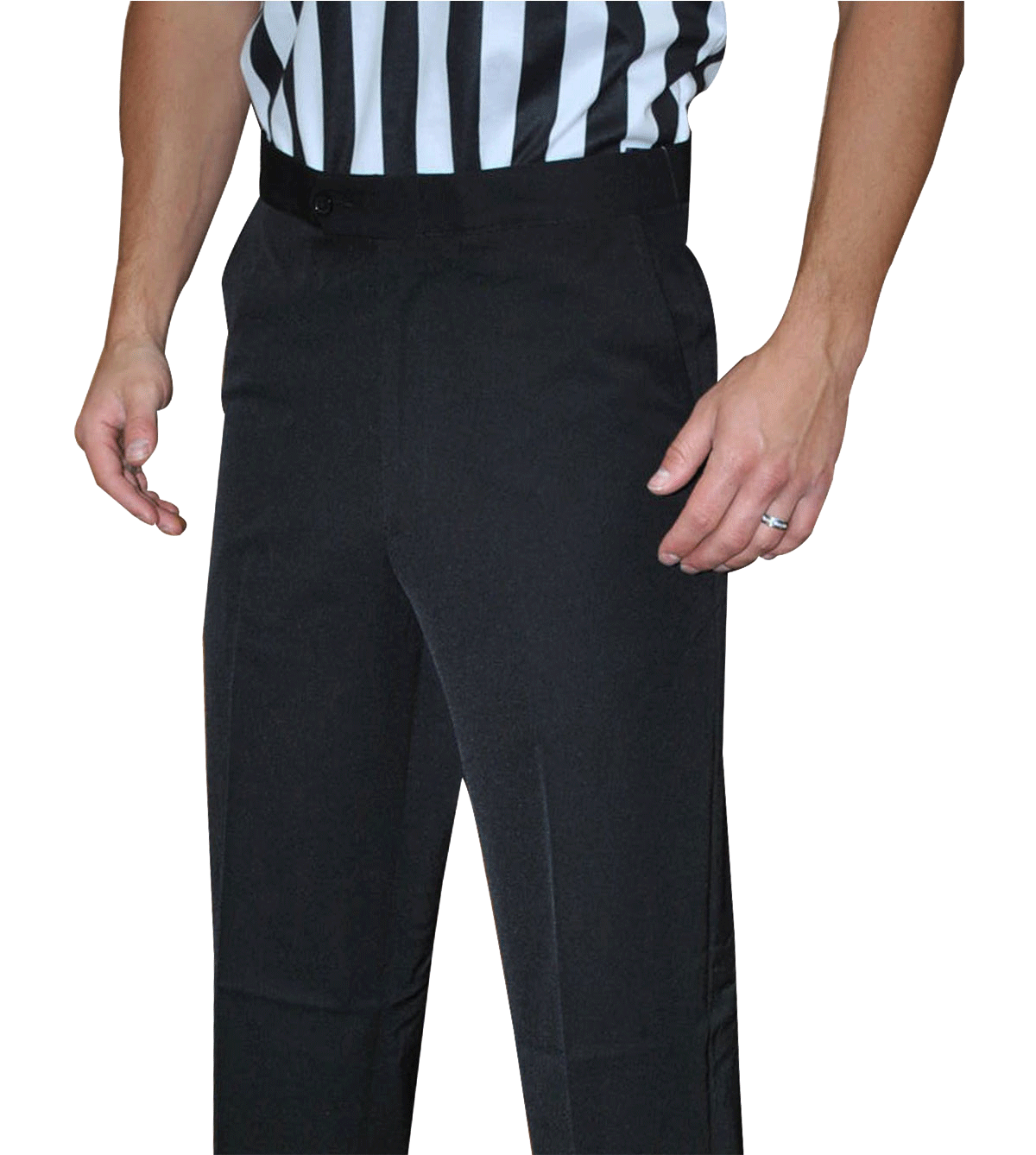 SMITTY 4-Way Stretch Flat Front Pant w/Slash Pockets