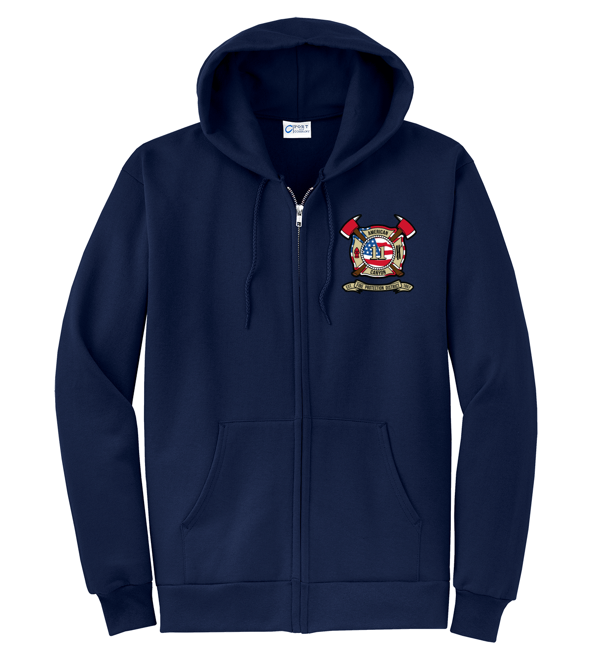 American Canyon Full-Zip Hooded Sweatshirt