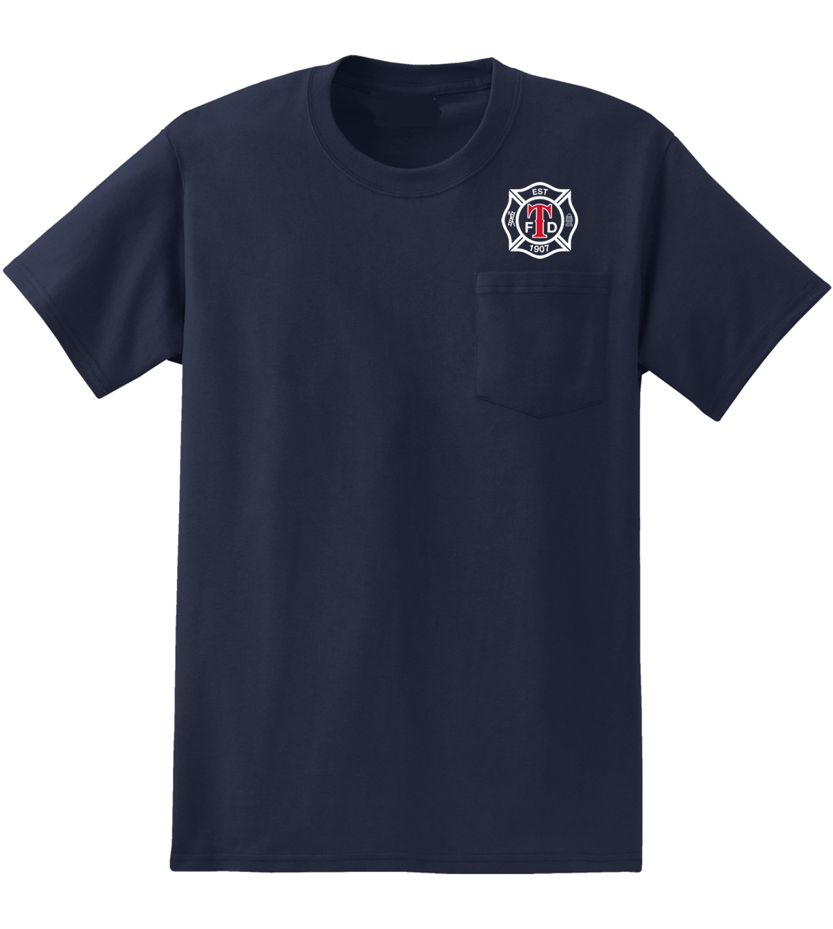 Turlock Fire Short Sleeve Shirt W/ Pocket