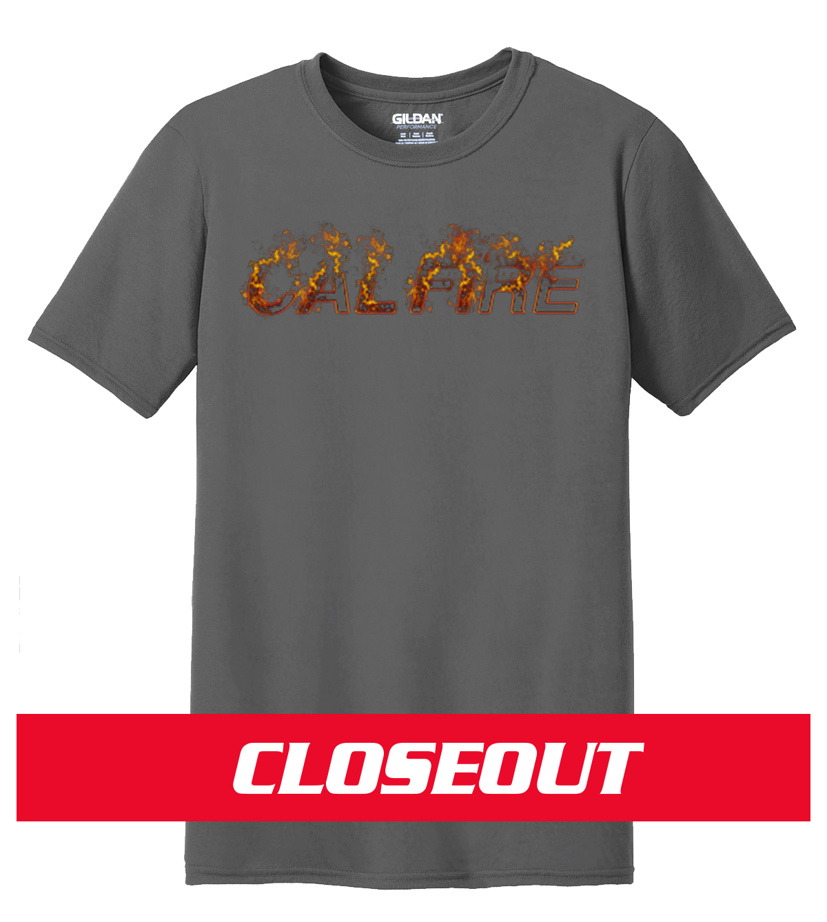 CAL FIRE Flame Ladies T-Shirt