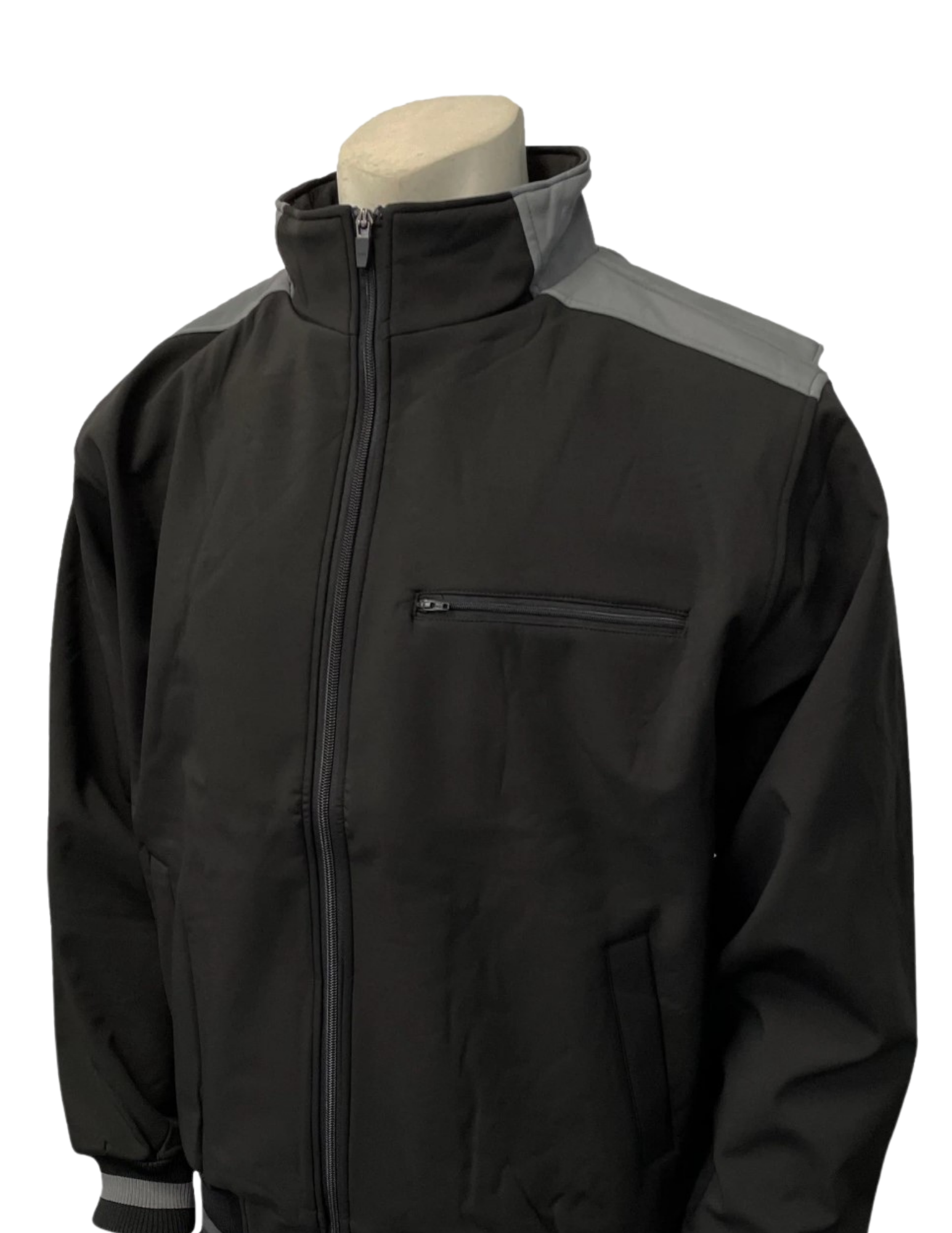 MLB Style Full Zip Thermal Fleece Umpire Jacket