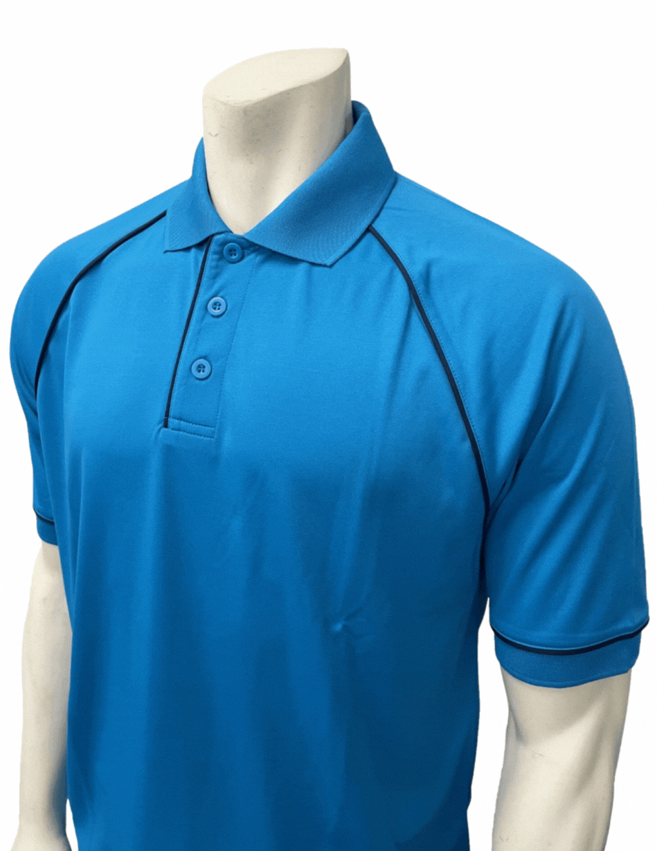 Bright Blue Mesh Shirt No Pocket