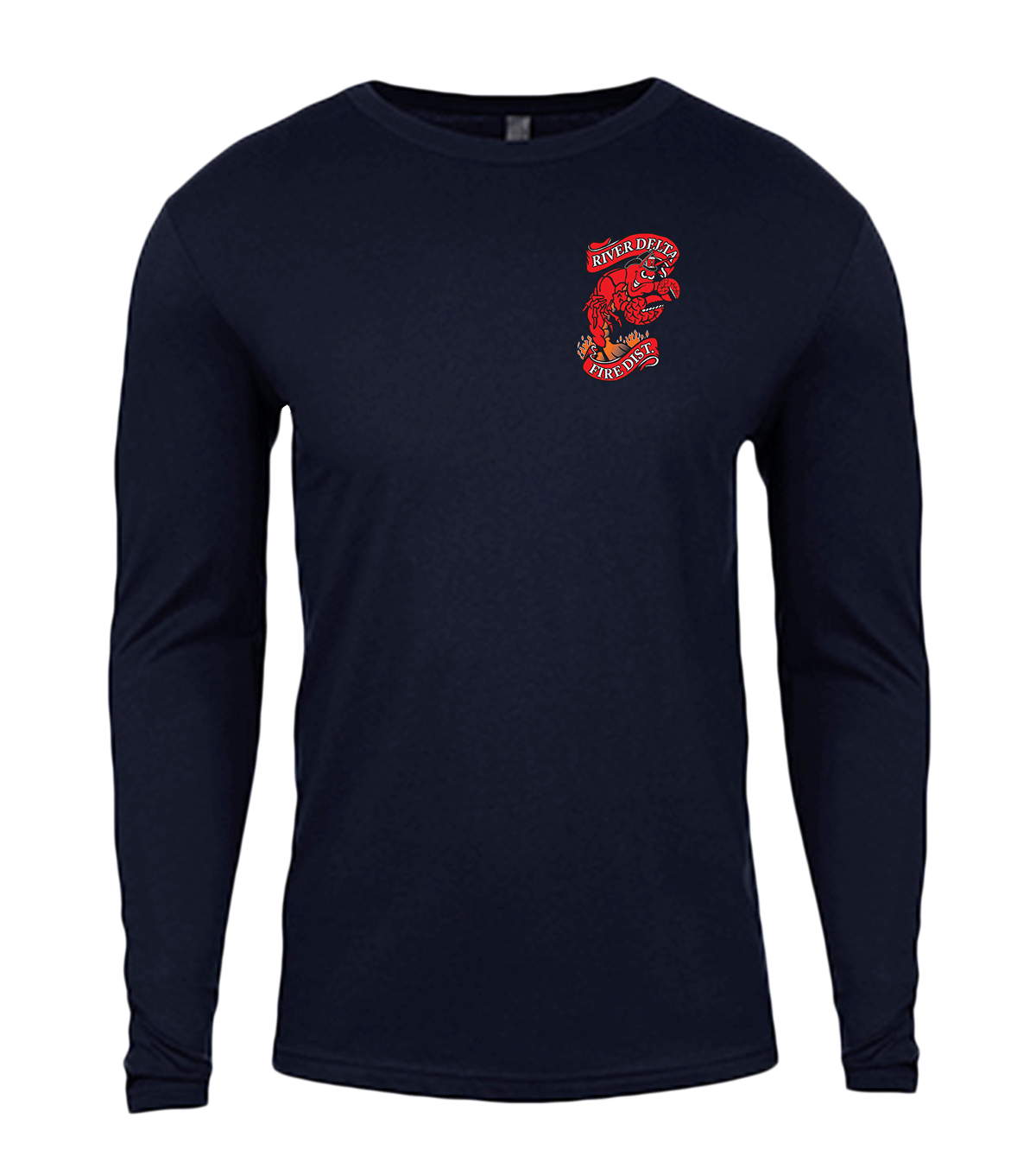 River Delta Ring Spun L/S Tee