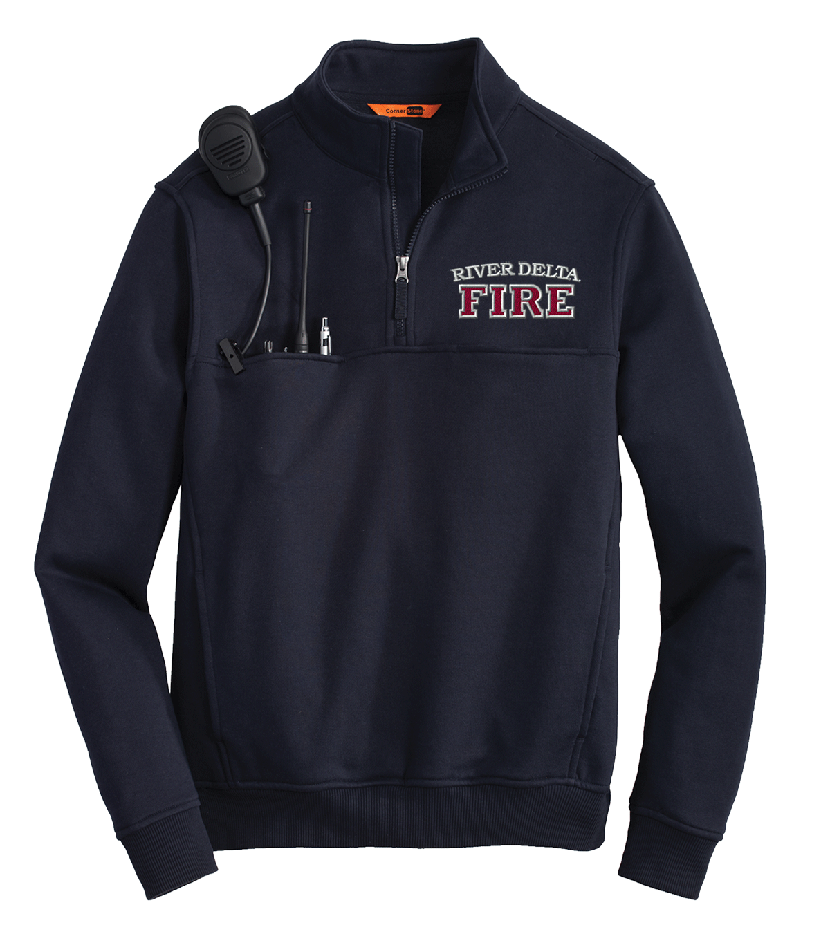 River Delta 1/4 Zip Job Shirt