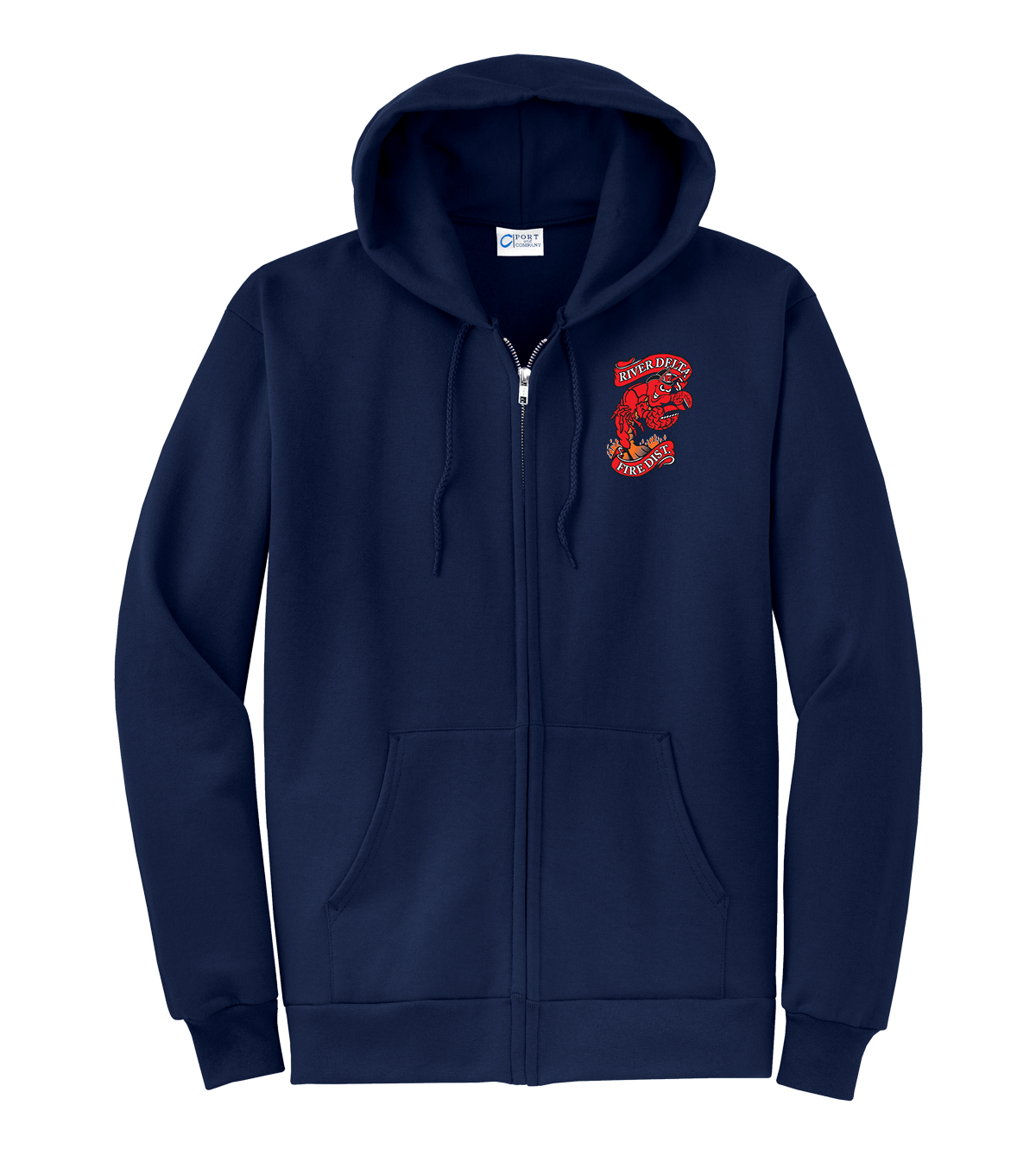 River Delta Full Zip Hooded Sweatshirt