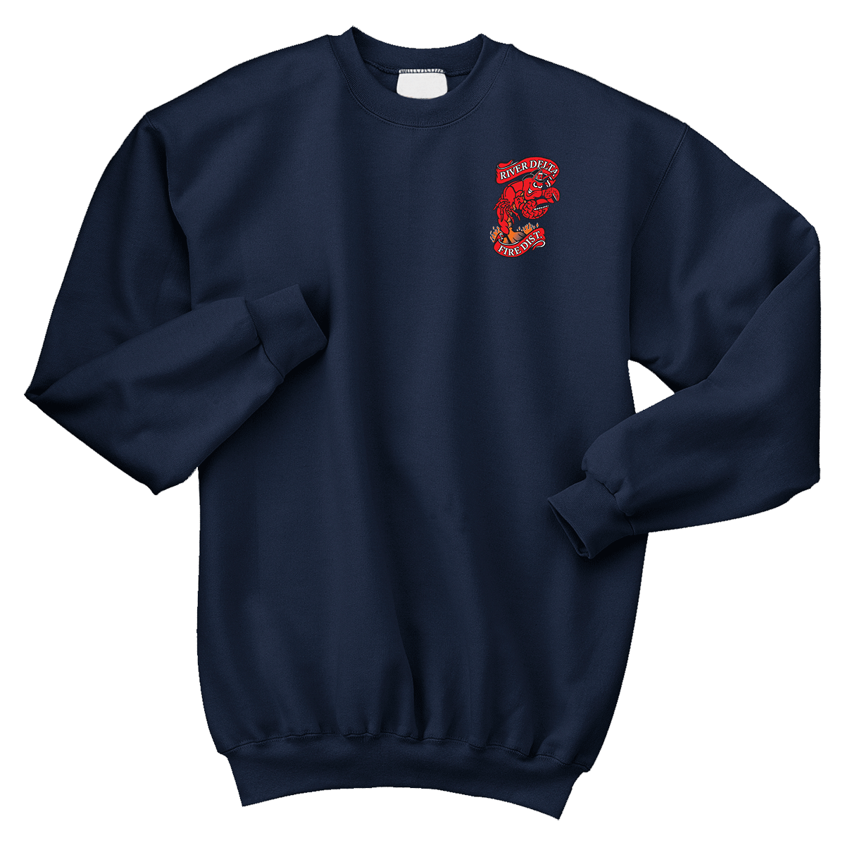 River Delta Crewneck Pullover Sweatshirt