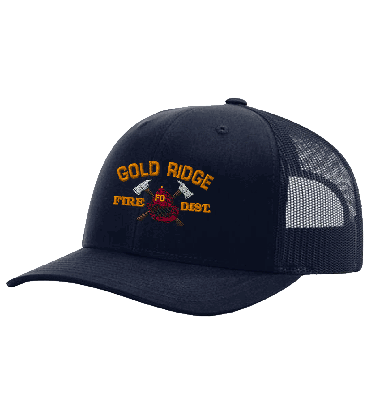 Gold Ridge Mesh Snapback Trucker