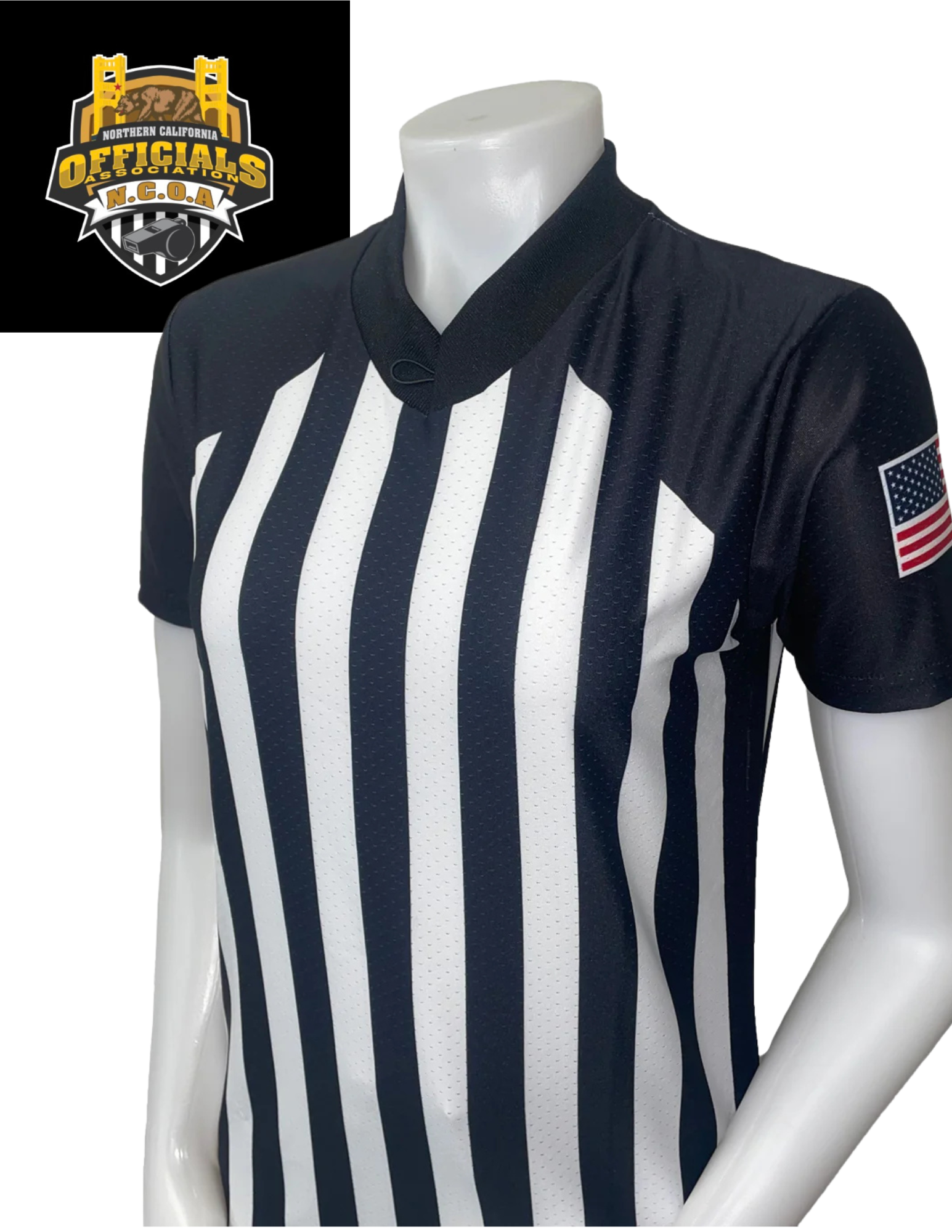 NCOA Logo Women's Fit Body-Flex Basketball Shirt