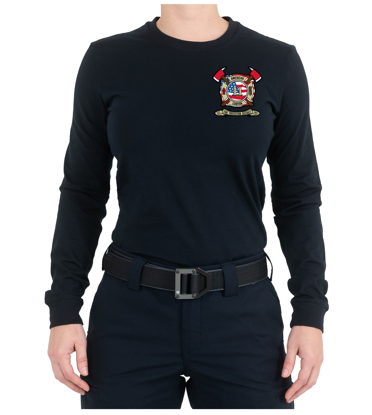 ACFD 1st Tactical Ladies L/S Tee