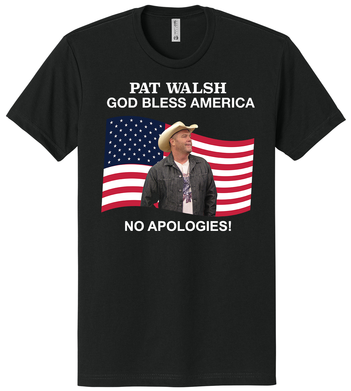 Pat Walsh No Apologies T-Shirt