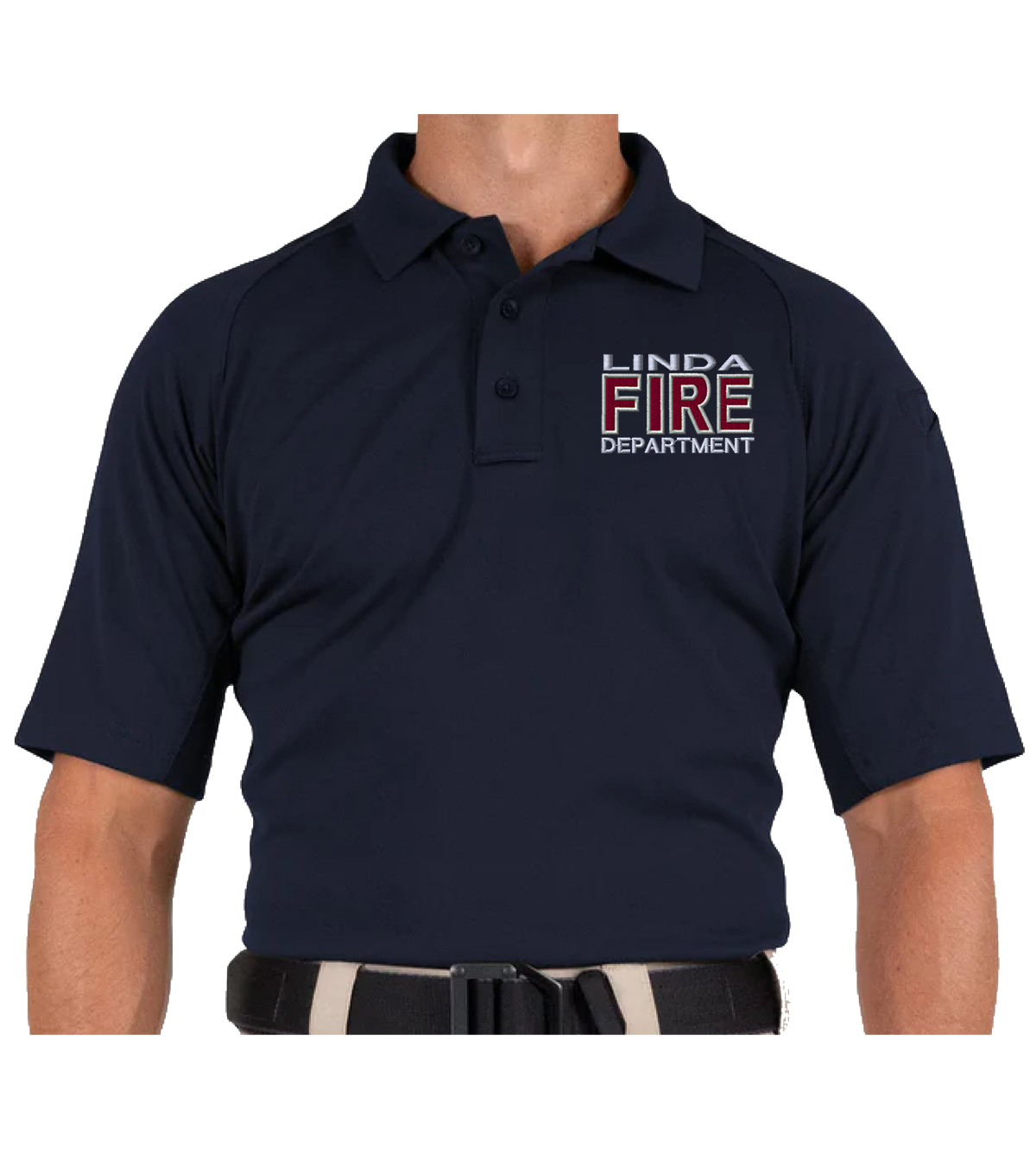 Linda Fire Mens S/S Polo