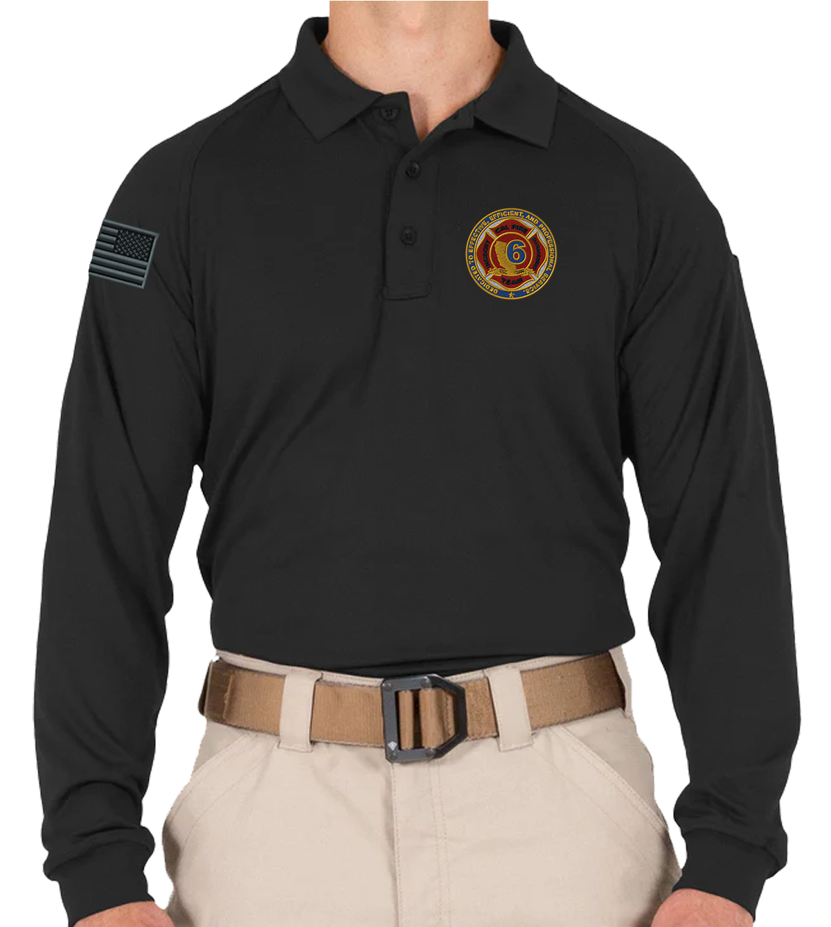 IMT6 1st Tactical Tall L/S Polo