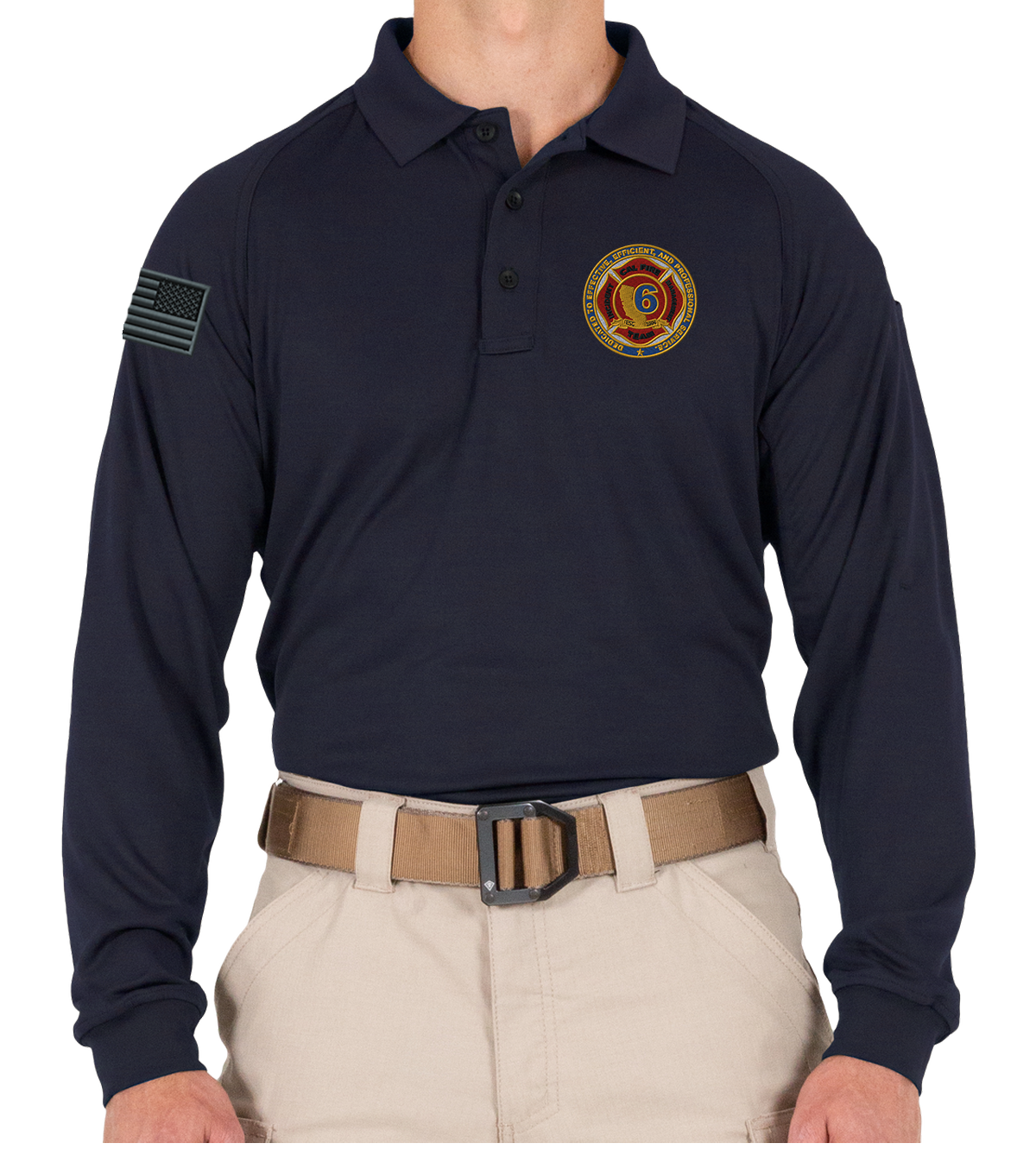 IMT6 1st Tactical Tall L/S Polo