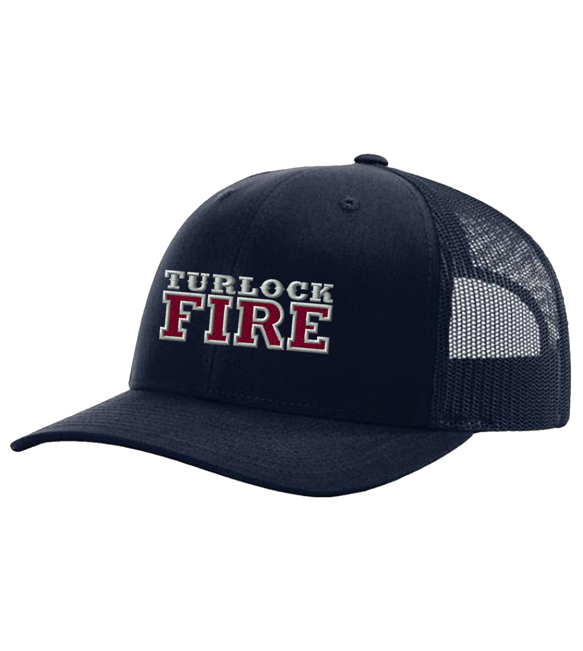 Turlock Fire Mesh Snapback Hat