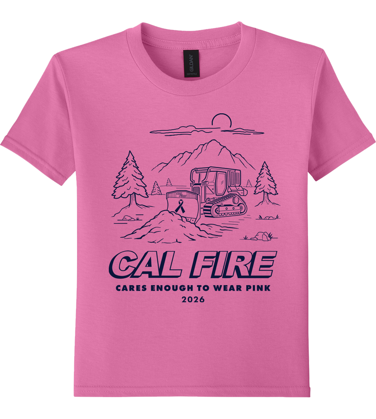 CAL FIRE Youth Cancer Shirt
