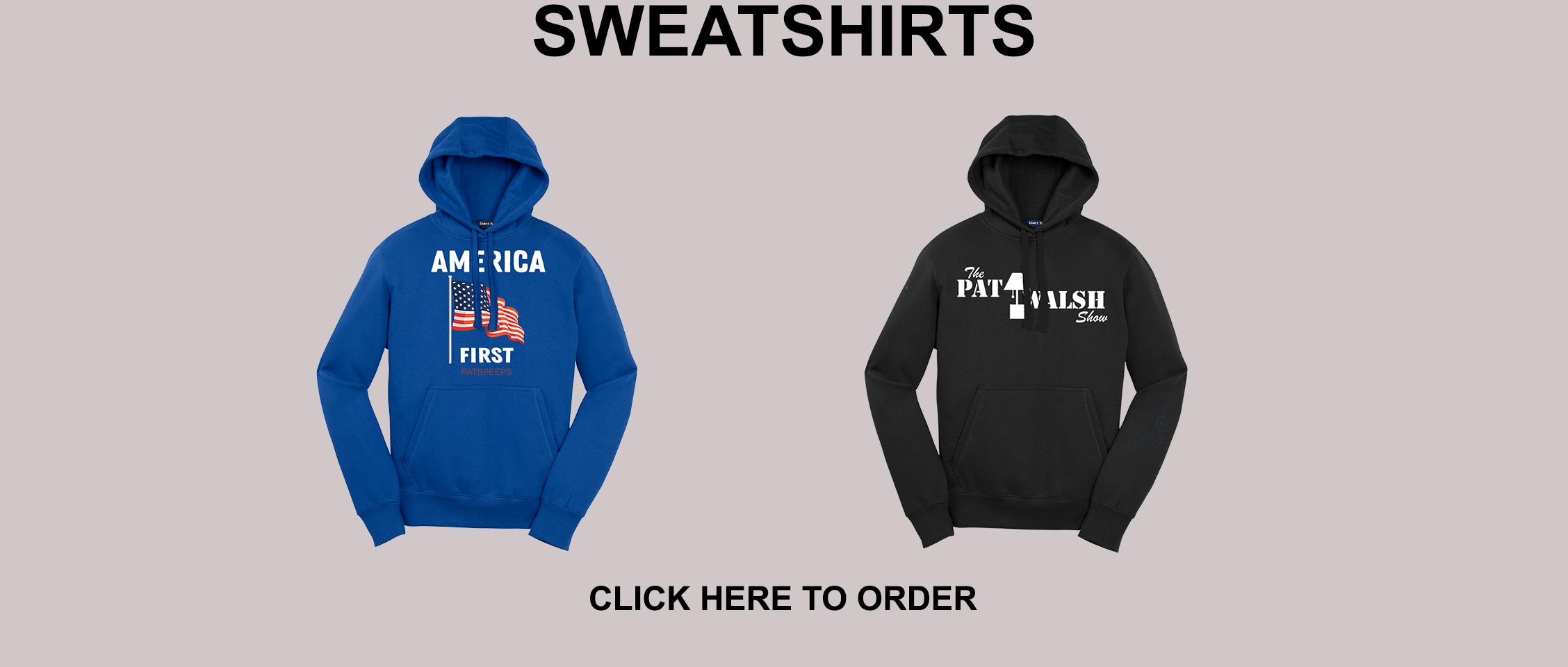 Pat's Peeps Sweatshirts